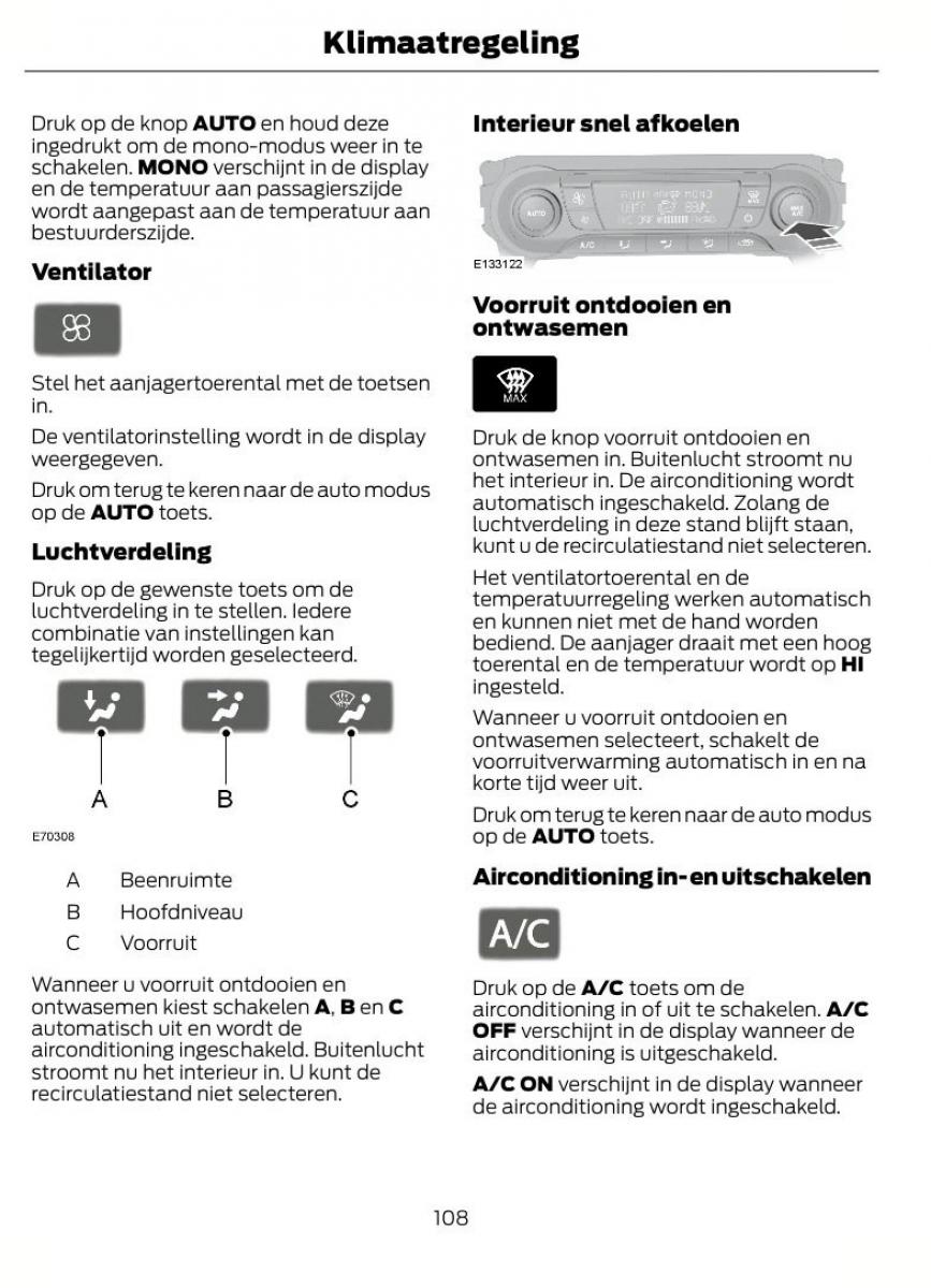 Ford Focus II 2 handleiding / page 111