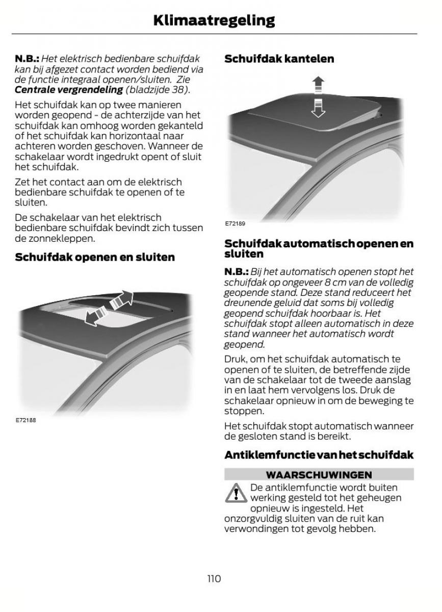 Ford Focus II 2 handleiding / page 113