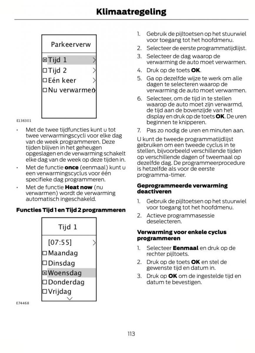 Ford Focus II 2 handleiding / page 116