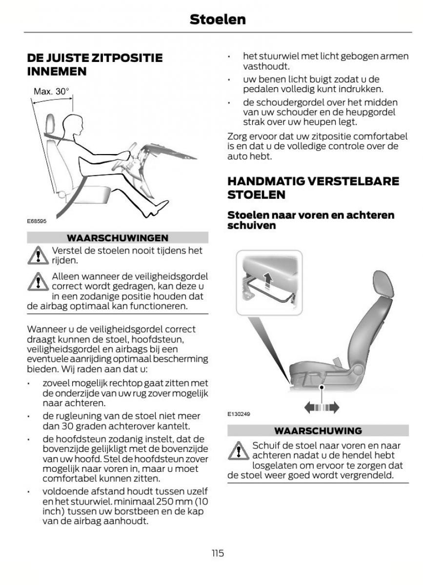 Ford Focus II 2 handleiding / page 118