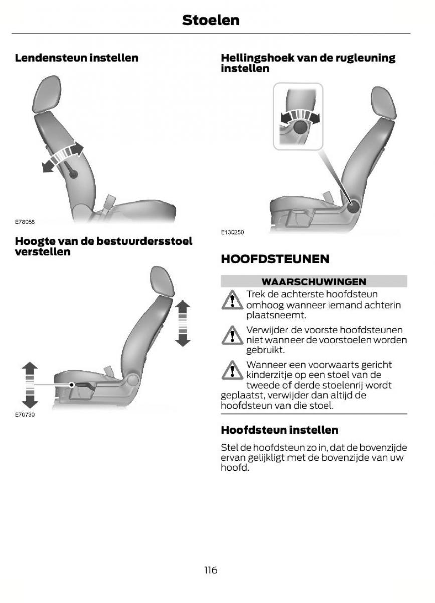 Ford Focus II 2 handleiding / page 119