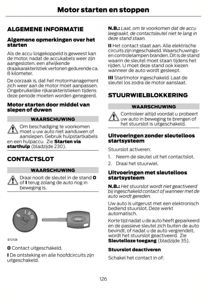 Ford Focus II 2 handleiding / page 129