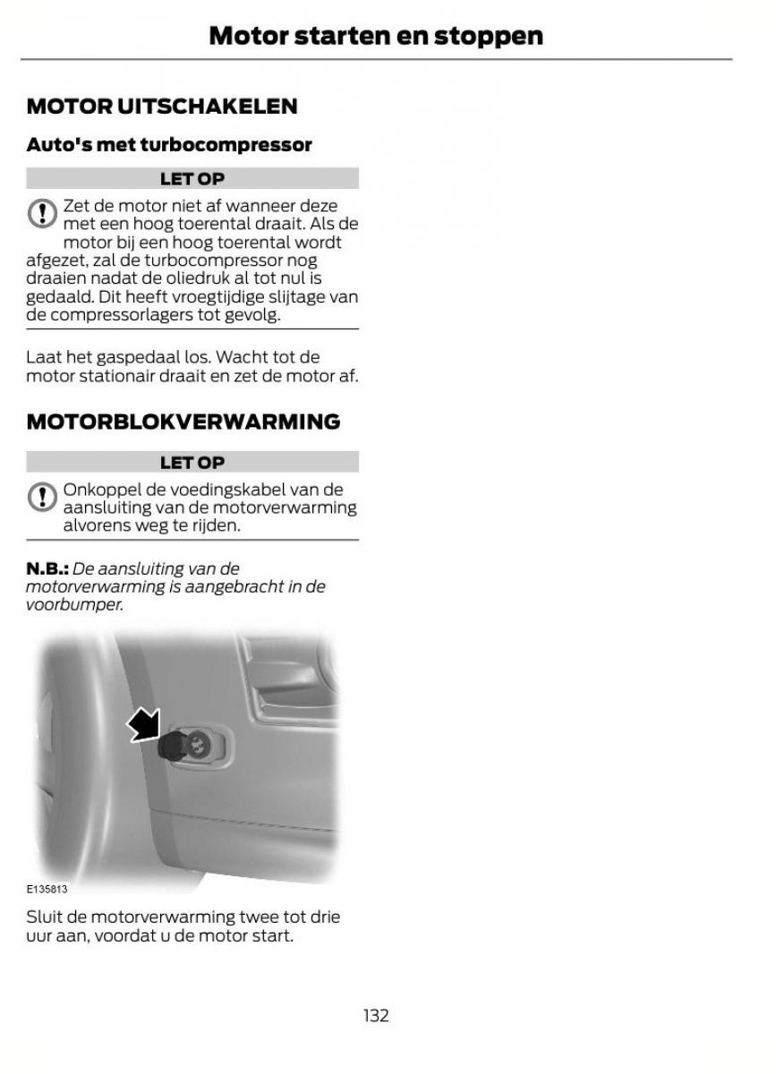 Ford Focus II 2 handleiding / page 135