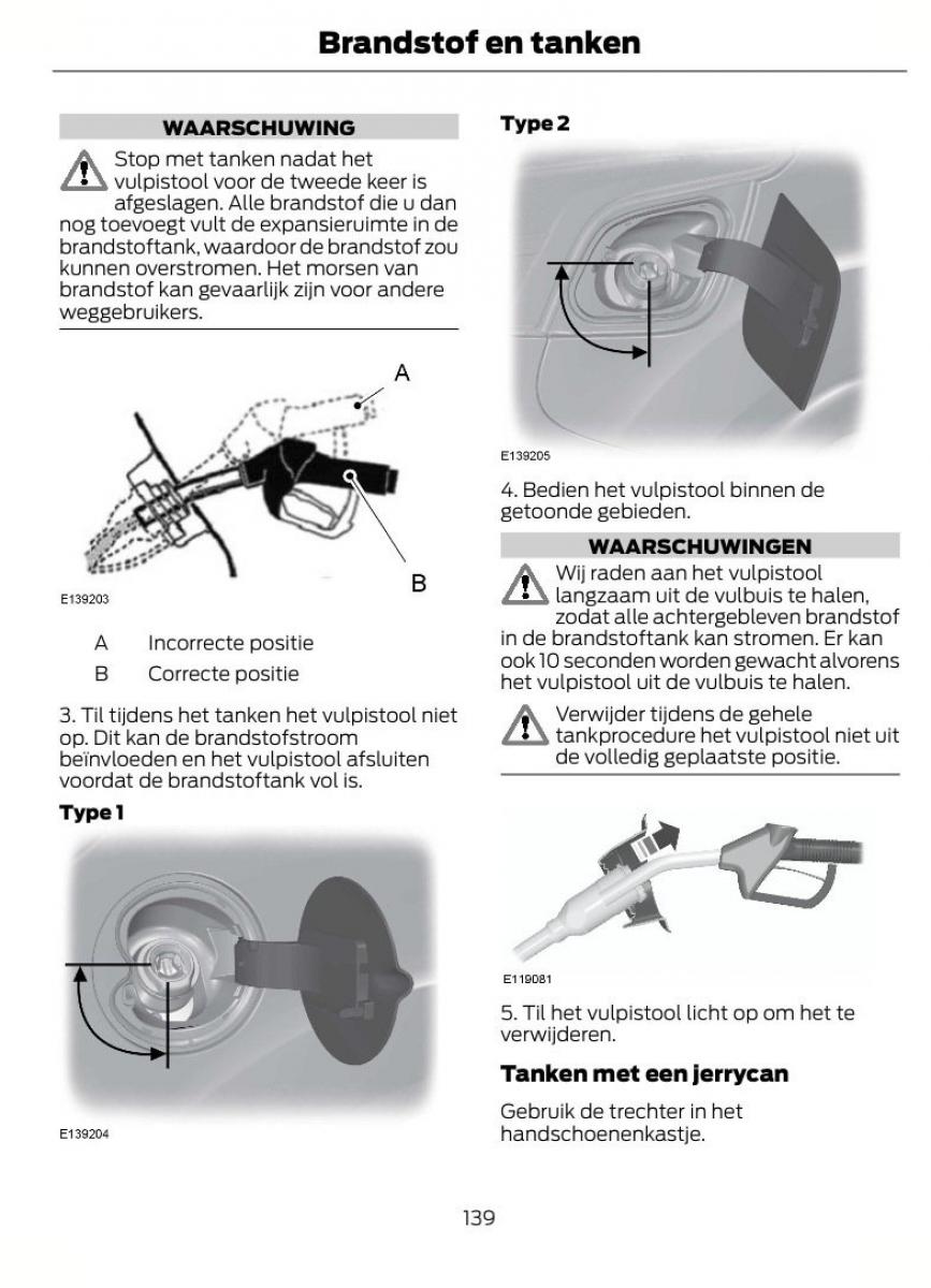 Ford Focus II 2 handleiding / page 142