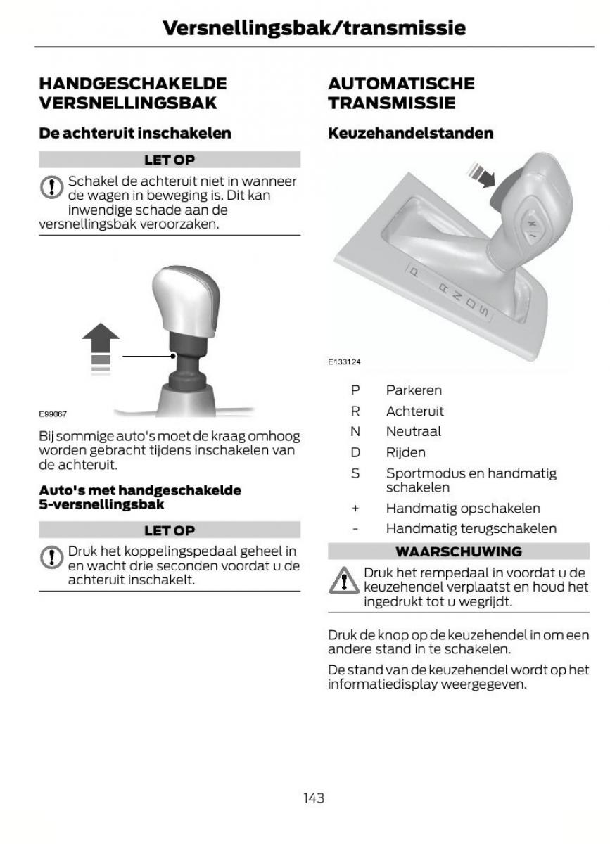 Ford Focus II 2 handleiding / page 146