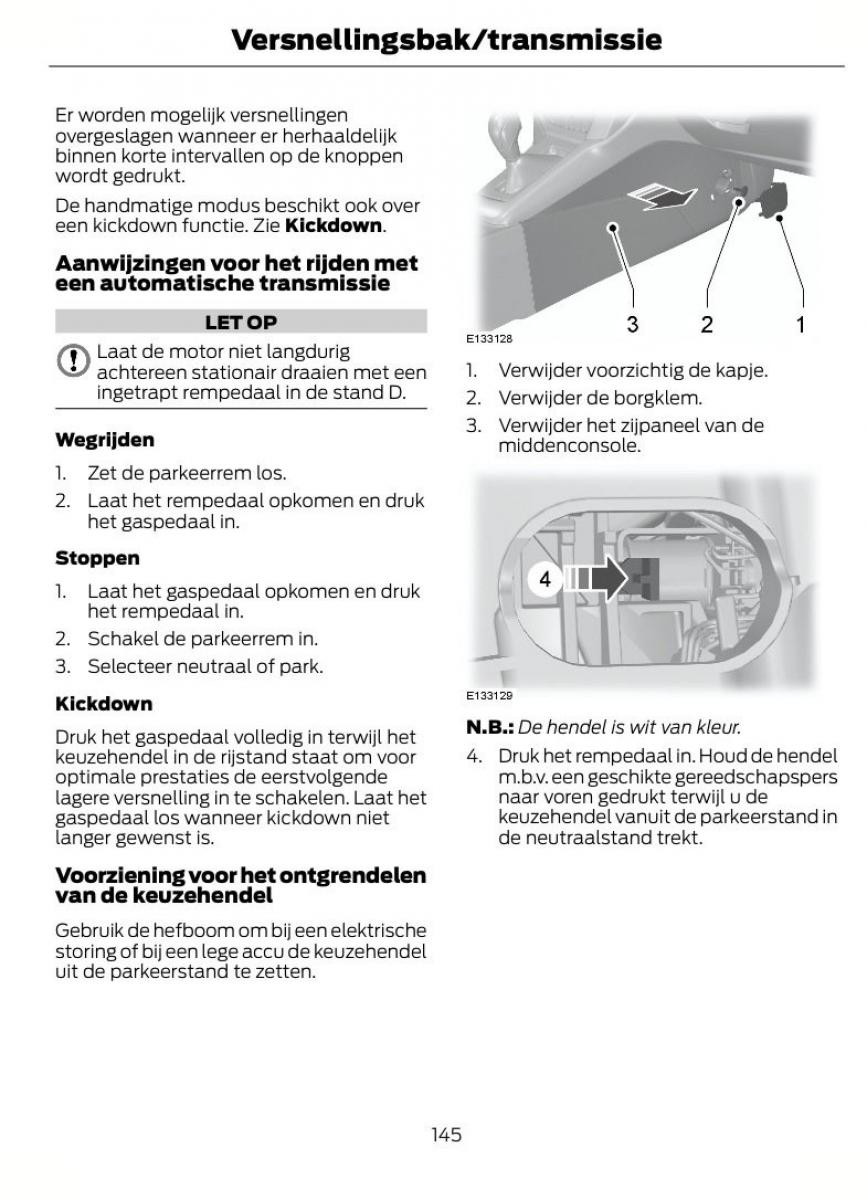 Ford Focus II 2 handleiding / page 148