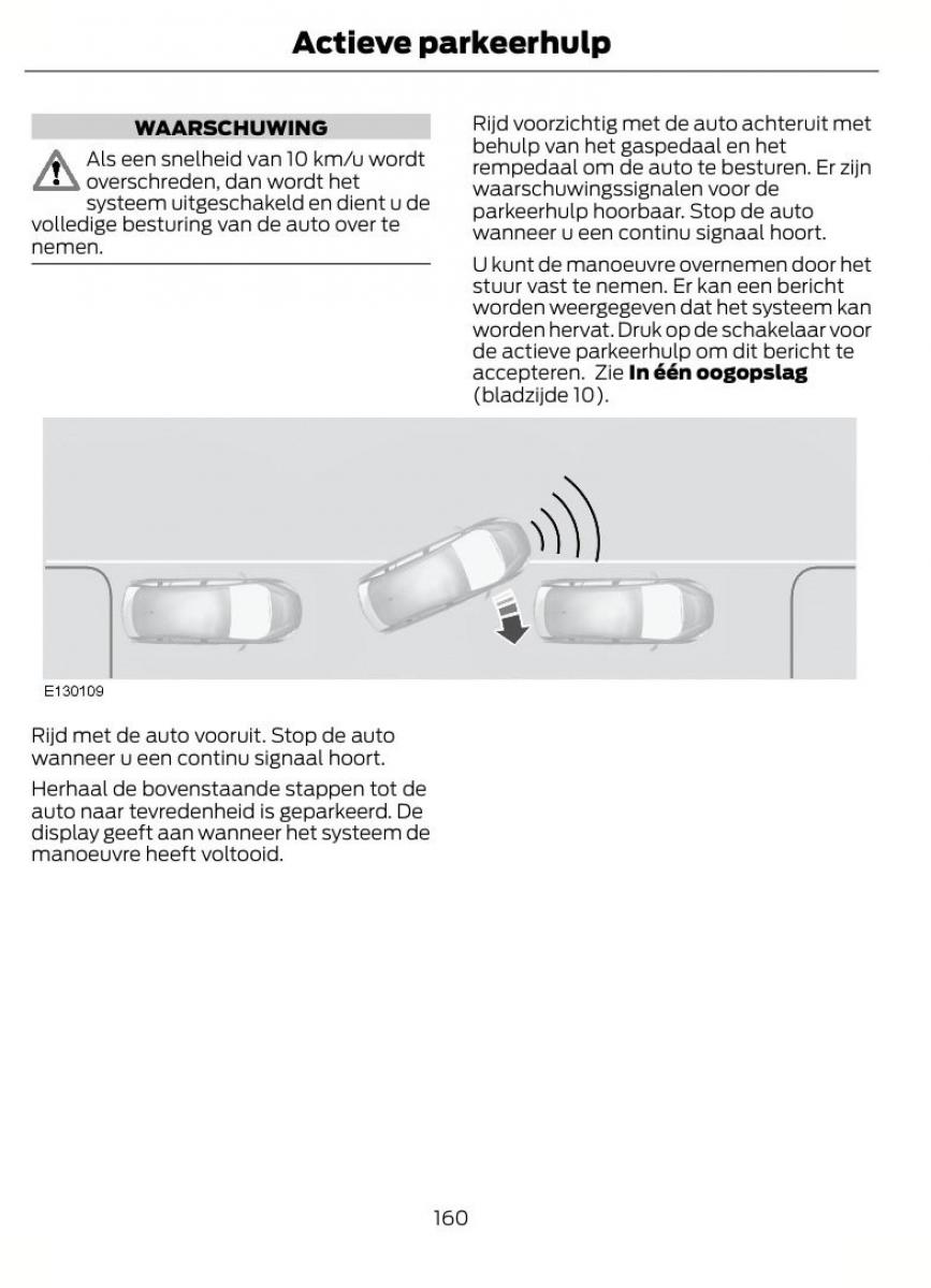 Ford Focus II 2 handleiding / page 163