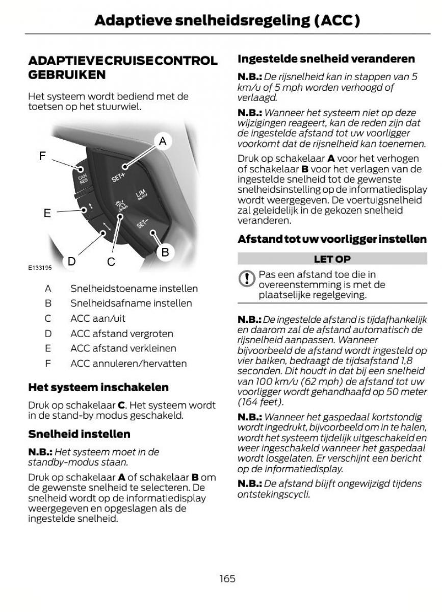 Ford Focus II 2 handleiding / page 168