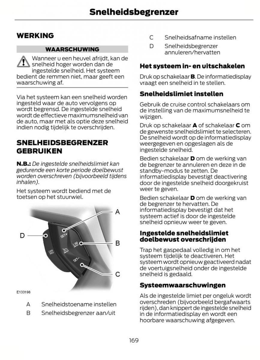 Ford Focus II 2 handleiding / page 172