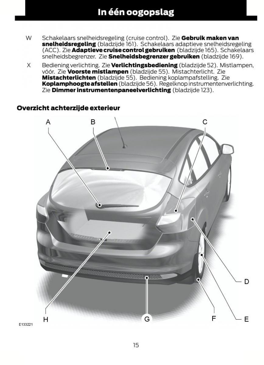 Ford Focus II 2 handleiding / page 18