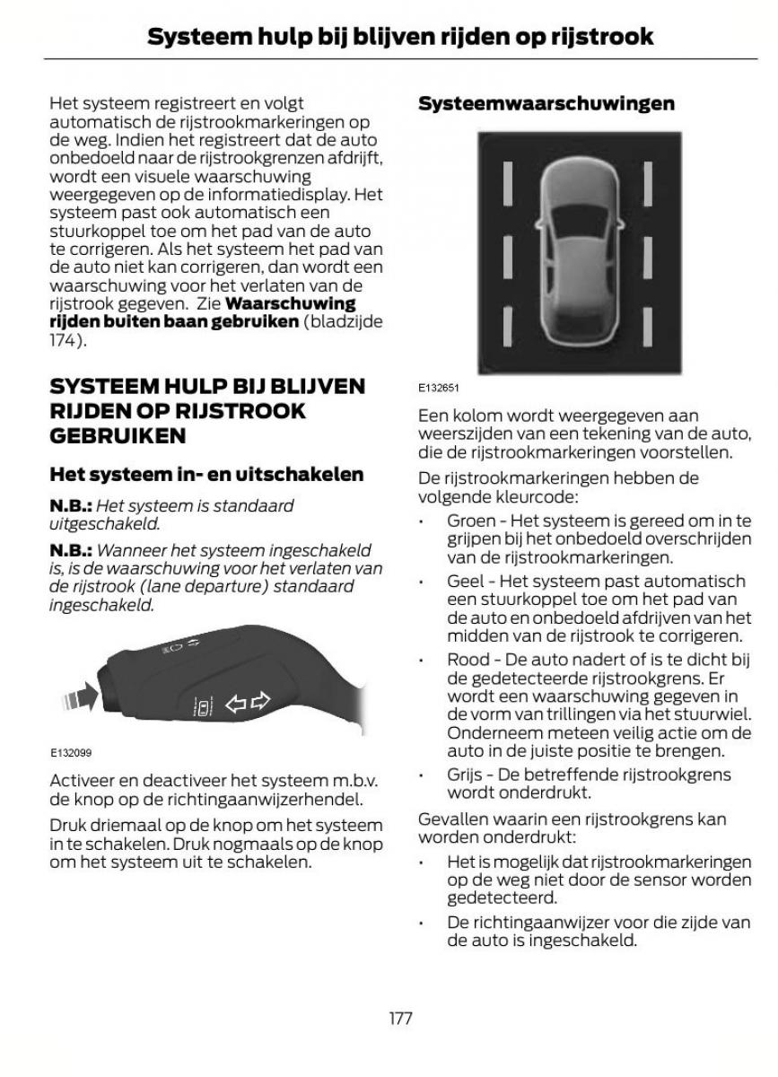 Ford Focus II 2 handleiding / page 180