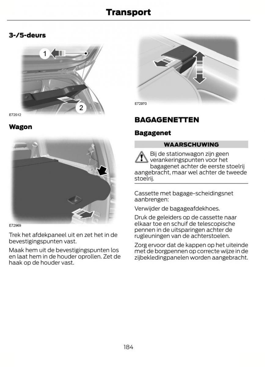 Ford Focus II 2 handleiding / page 187