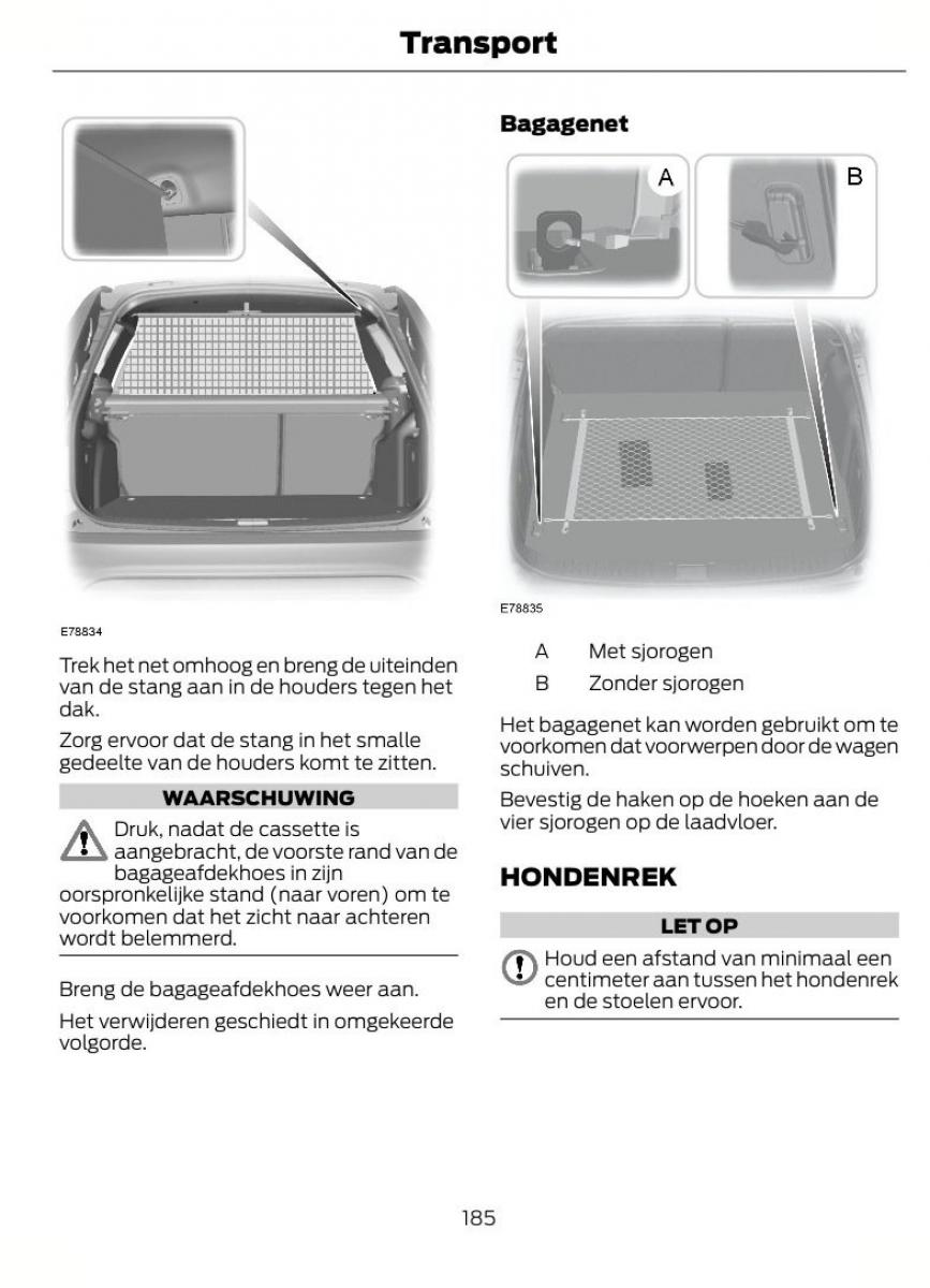 Ford Focus II 2 handleiding / page 188