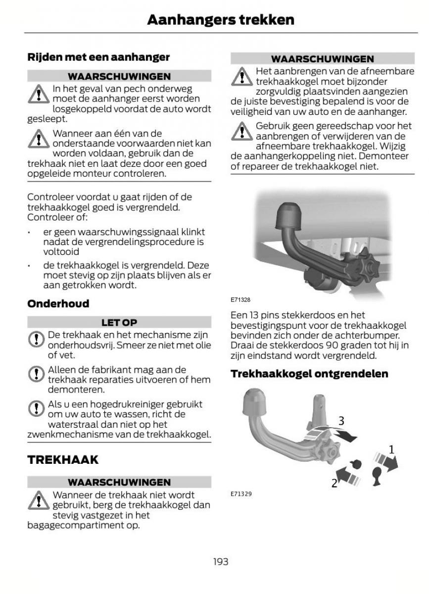 Ford Focus II 2 handleiding / page 196