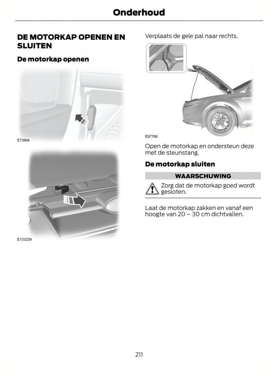 Ford Focus II 2 handleiding / page 214