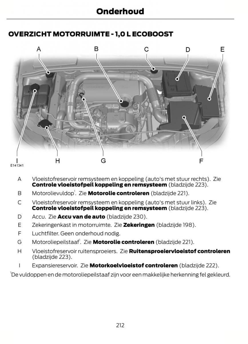 Ford Focus II 2 handleiding / page 215