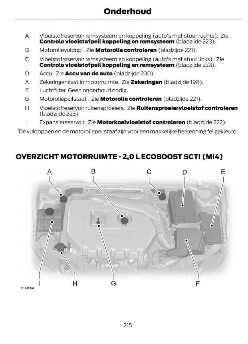 Ford Focus II 2 handleiding / page 218