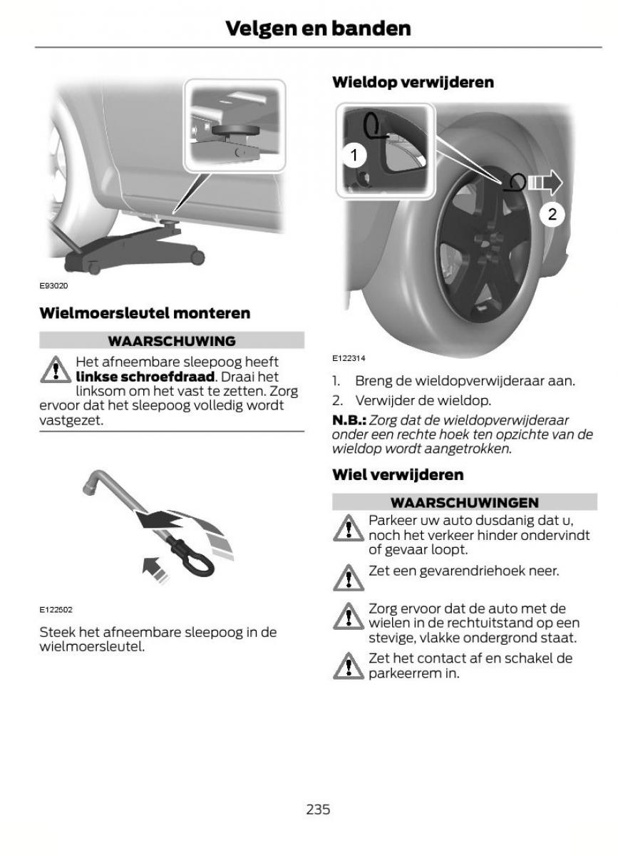 Ford Focus II 2 handleiding / page 238