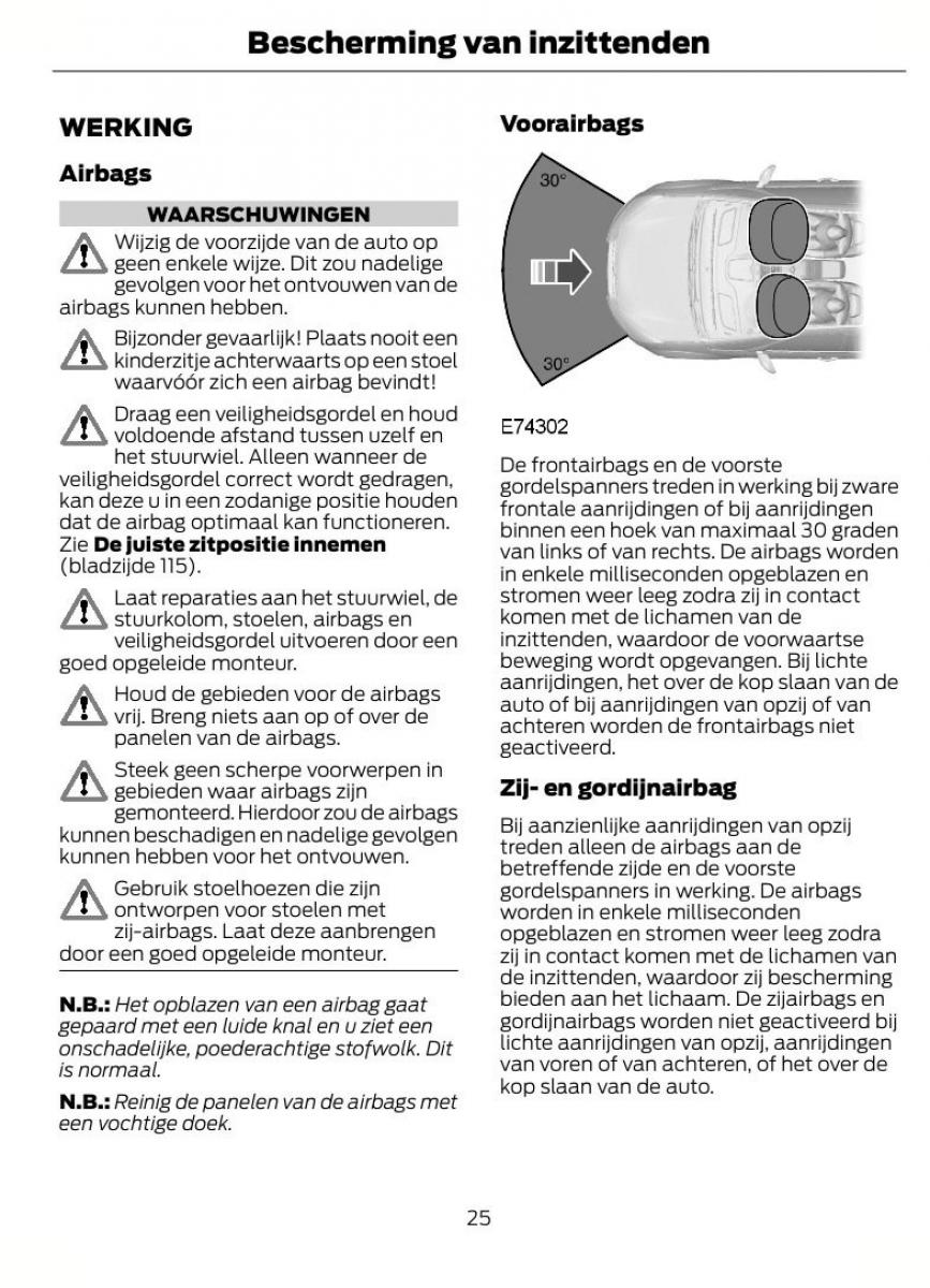 Ford Focus II 2 handleiding / page 28