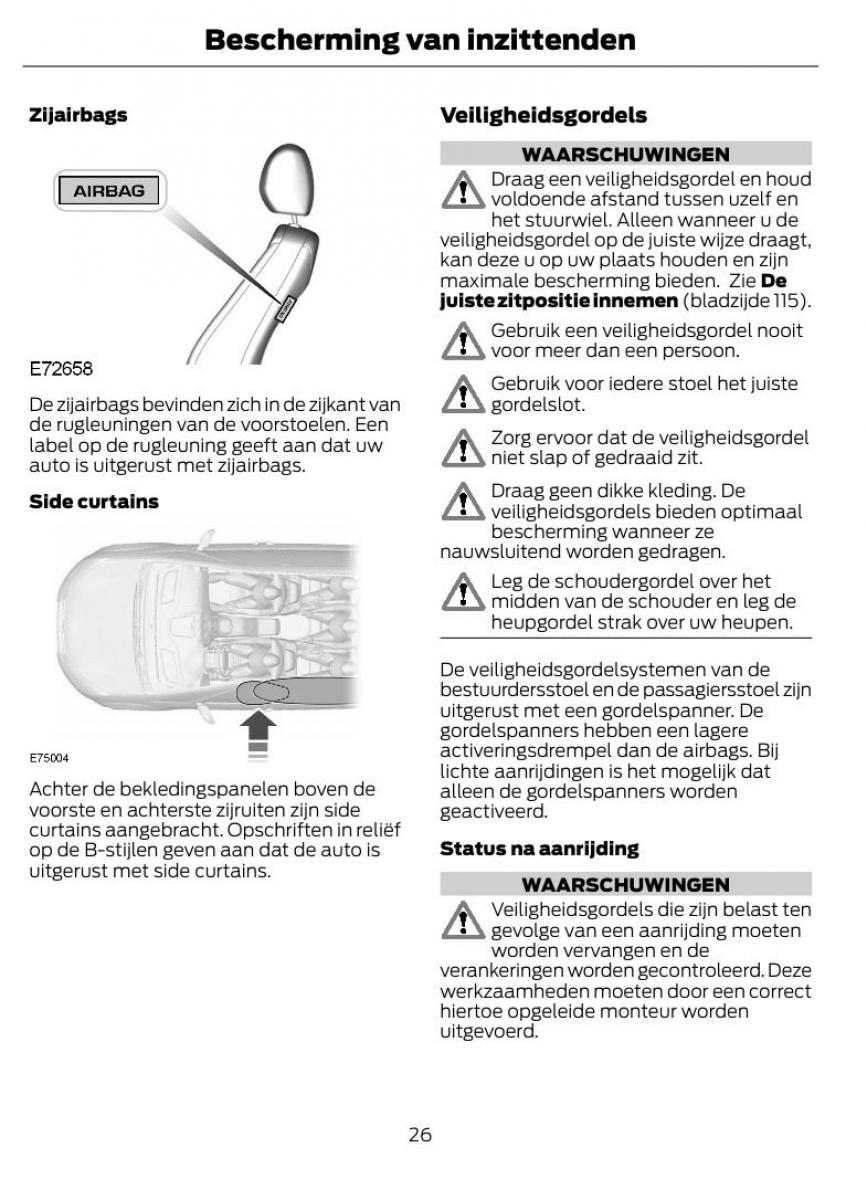 Ford Focus II 2 handleiding / page 29