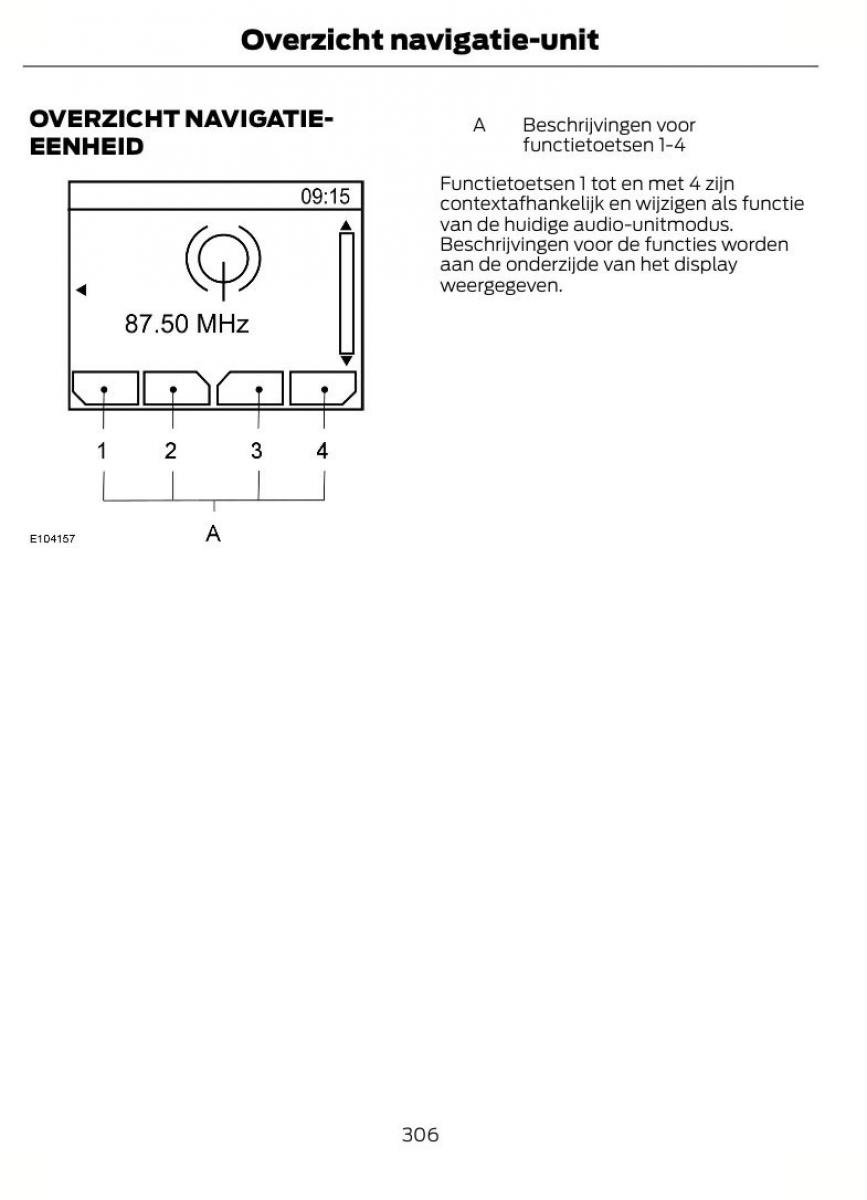 Ford Focus II 2 handleiding / page 309