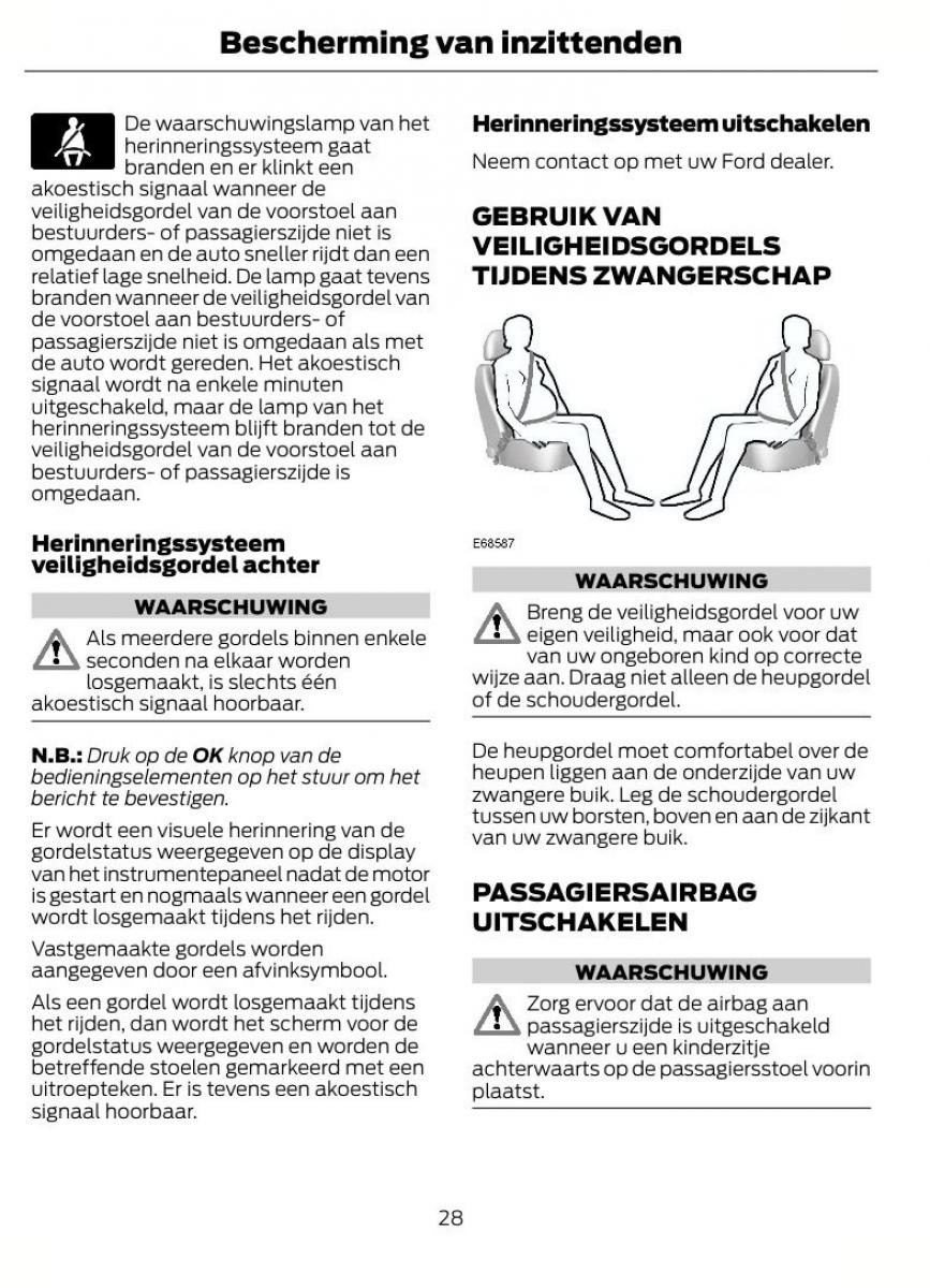 Ford Focus II 2 handleiding / page 31