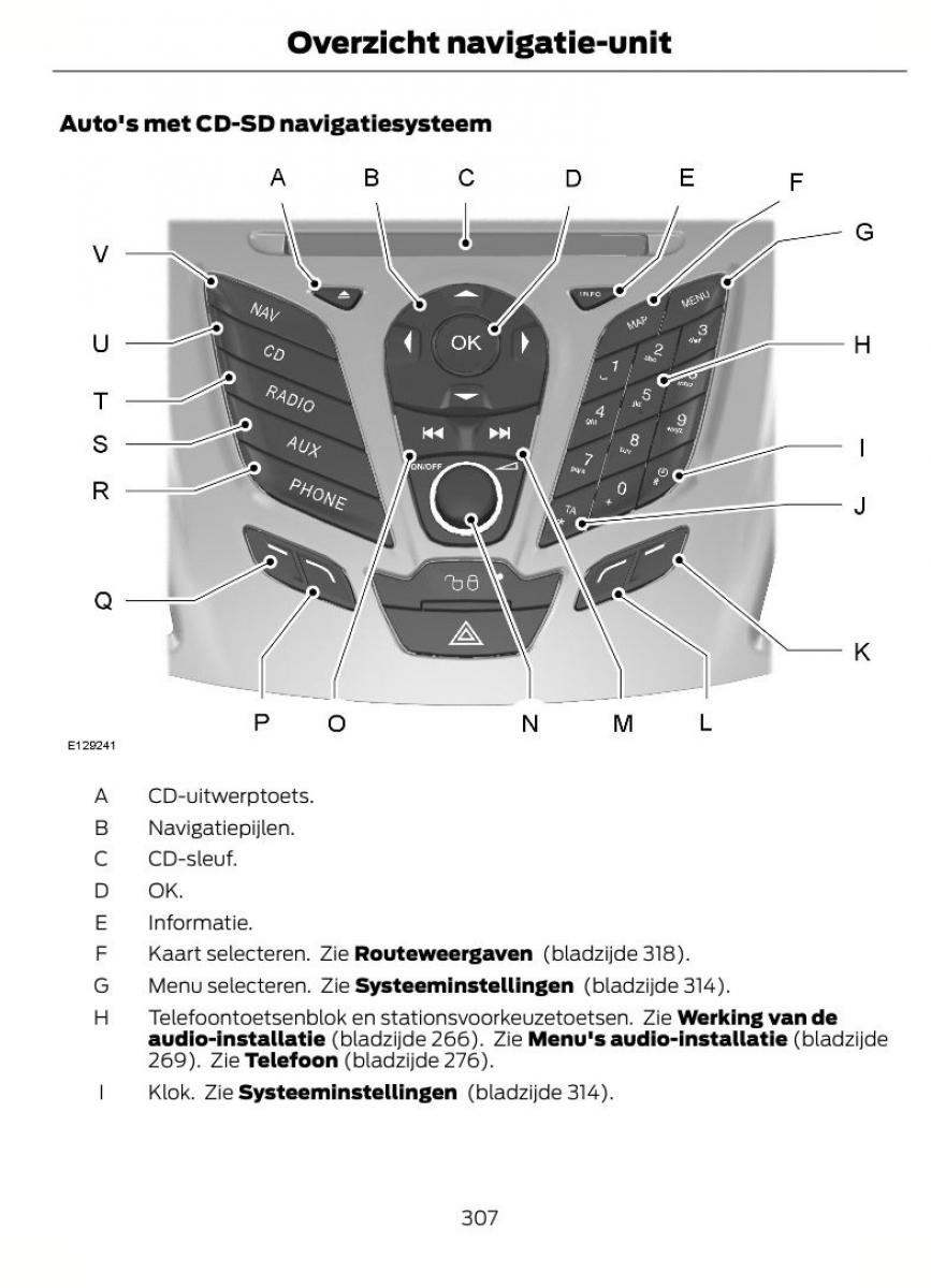 Ford Focus II 2 handleiding / page 310