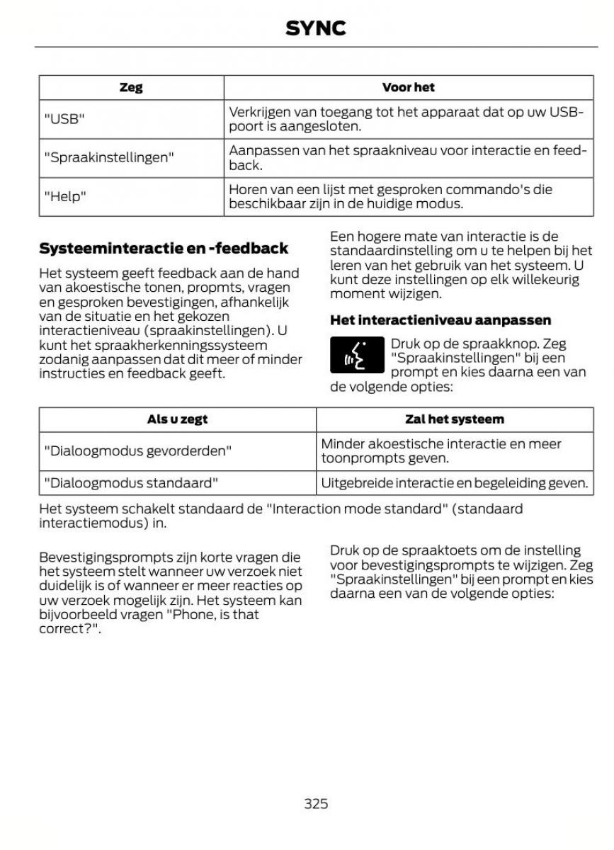 Ford Focus II 2 handleiding / page 328