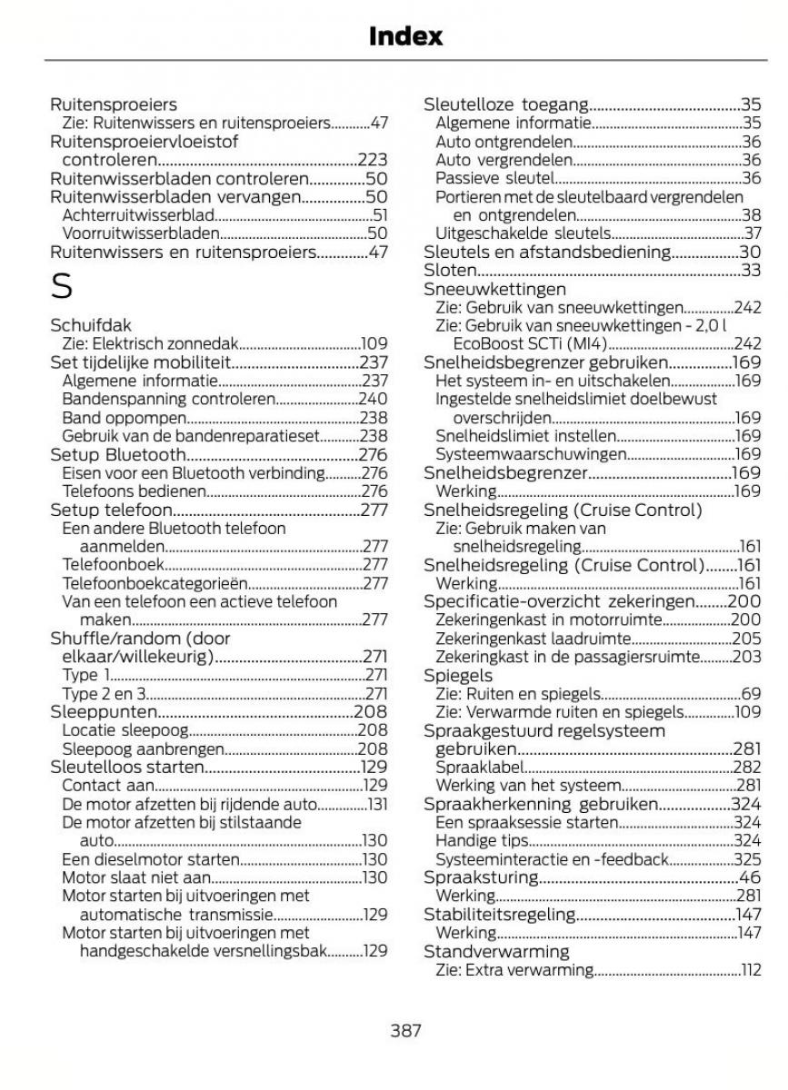 Ford Focus II 2 handleiding / page 390