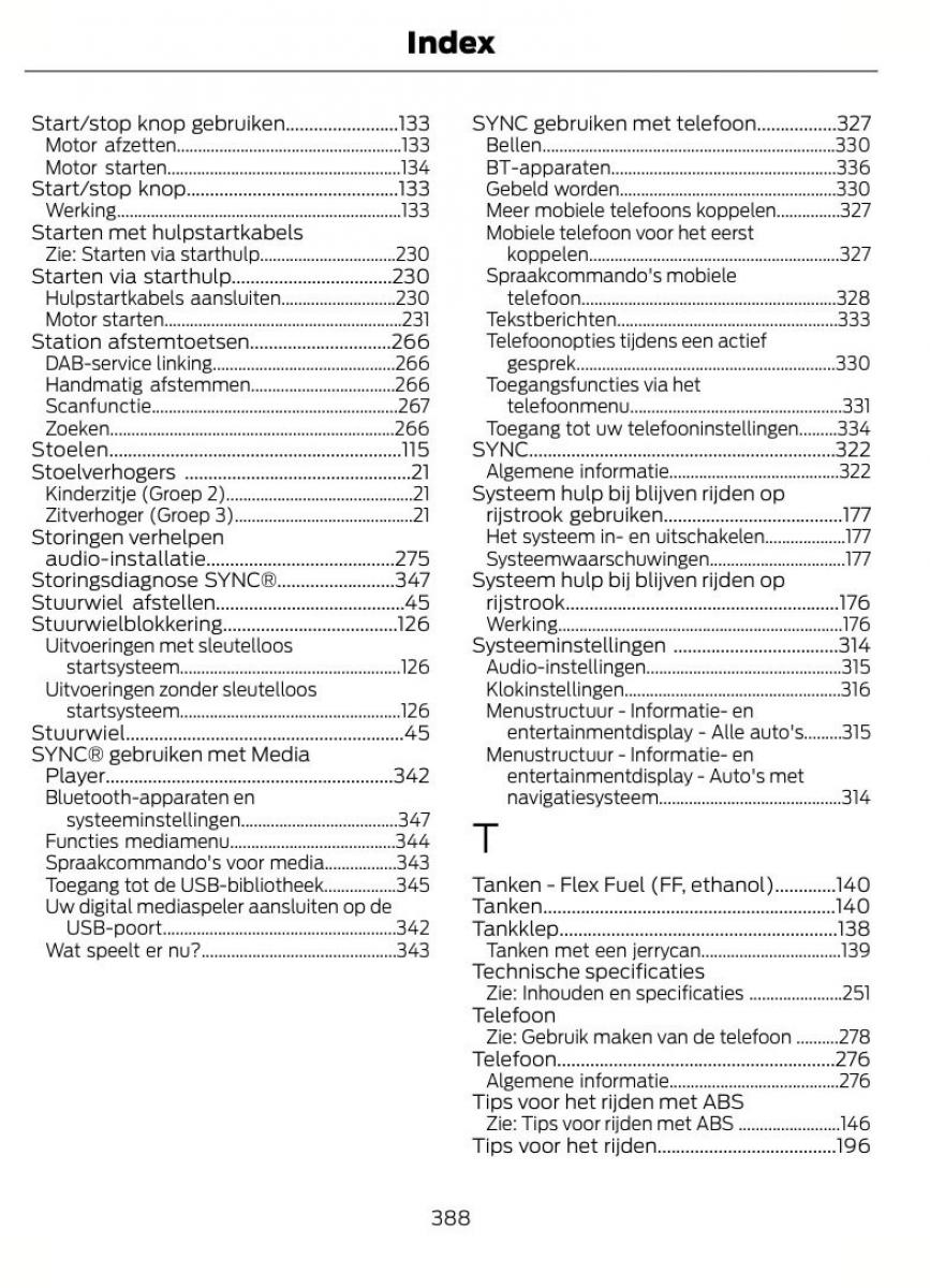 Ford Focus II 2 handleiding / page 391