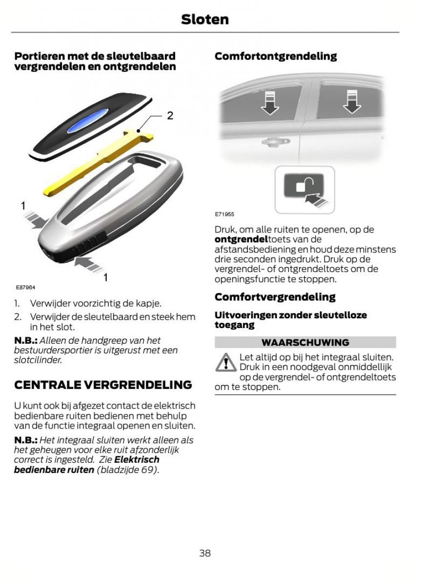 Ford Focus II 2 handleiding / page 41