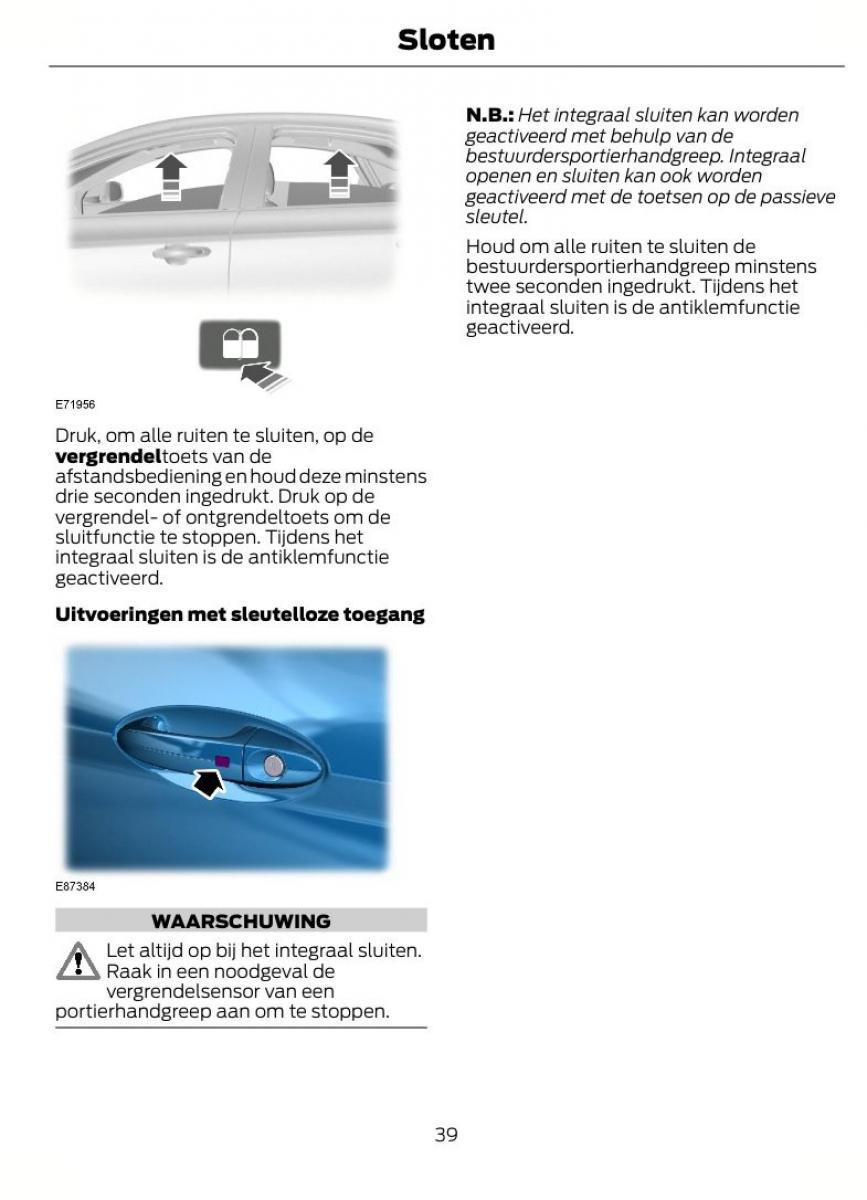 Ford Focus II 2 handleiding / page 42