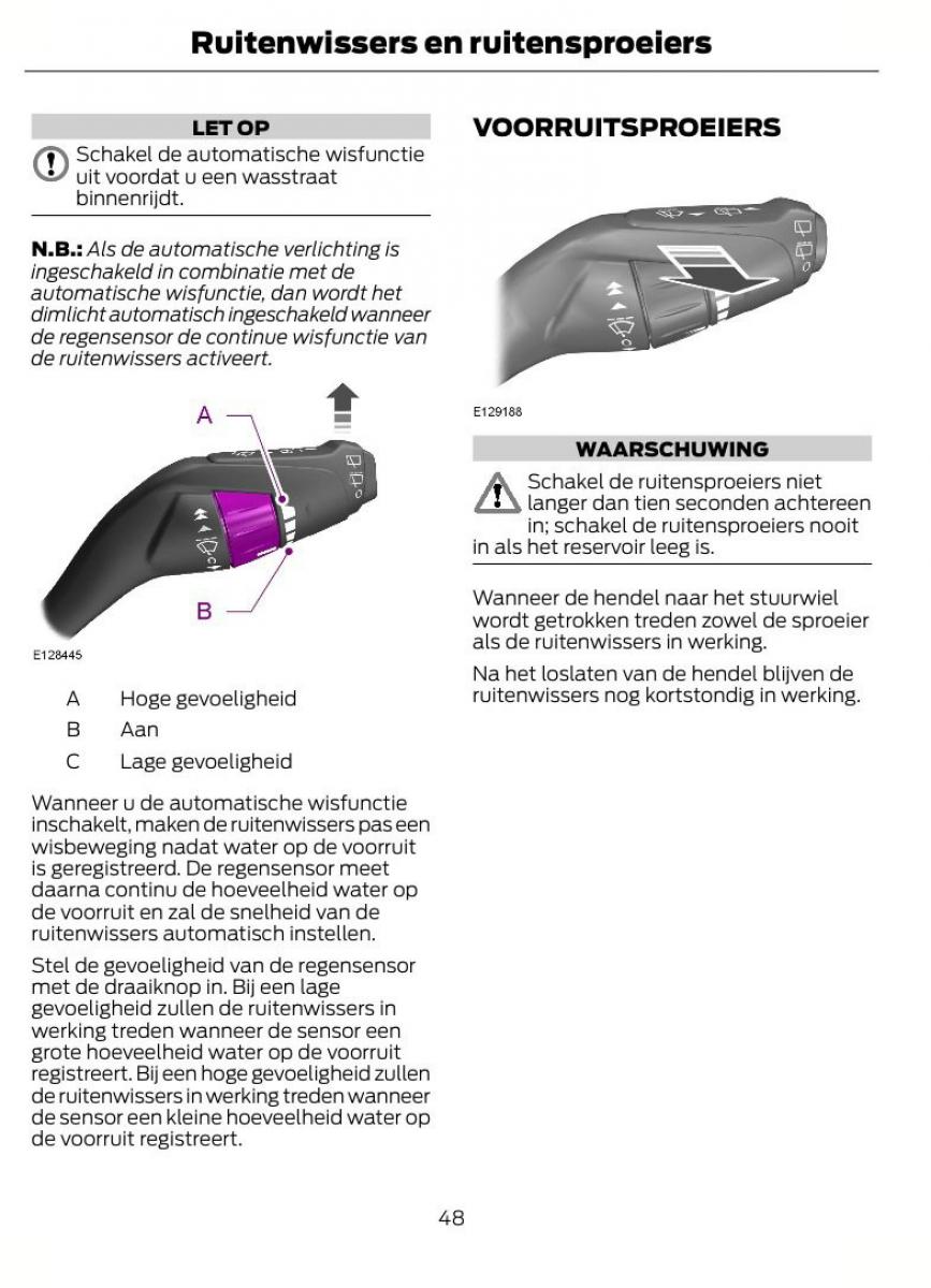 Ford Focus II 2 handleiding / page 51