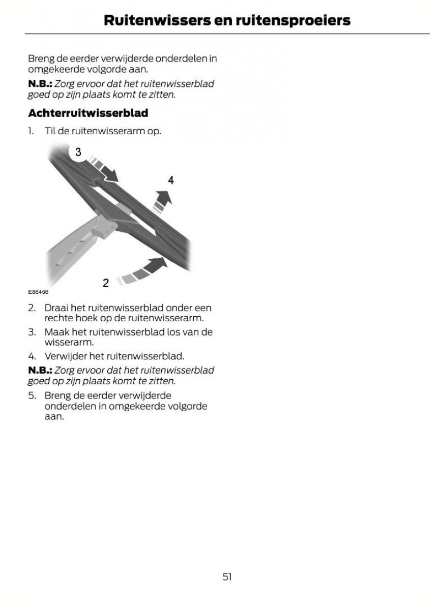 Ford Focus II 2 handleiding / page 54