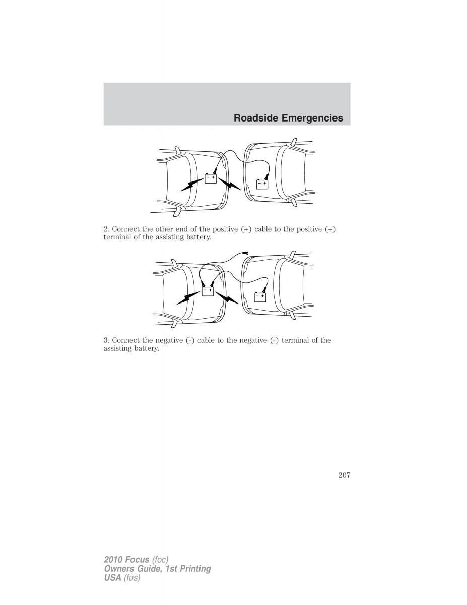 Ford Focus II 2 owners manual / page 207