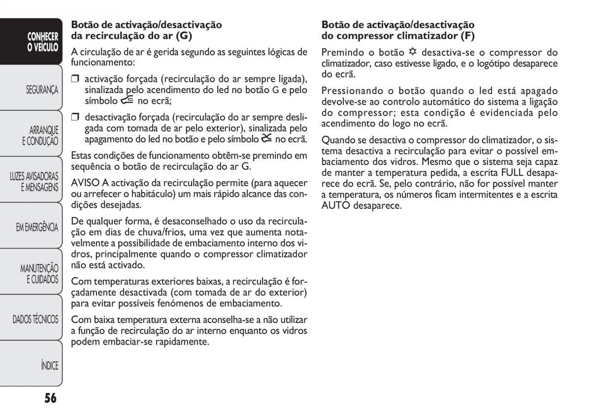 Fiat Doblo II 2 manual del propietario / page 60