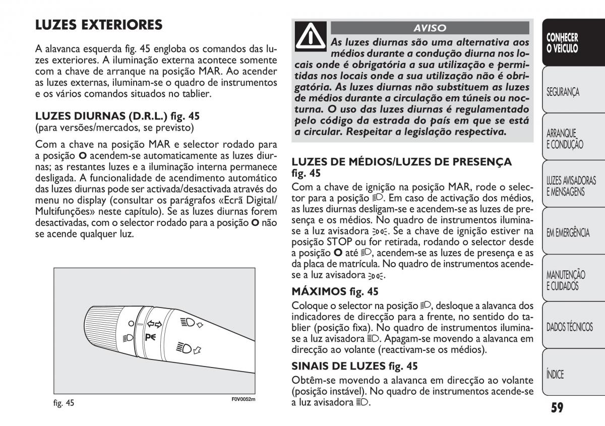 Fiat Doblo II 2 manual del propietario / page 63