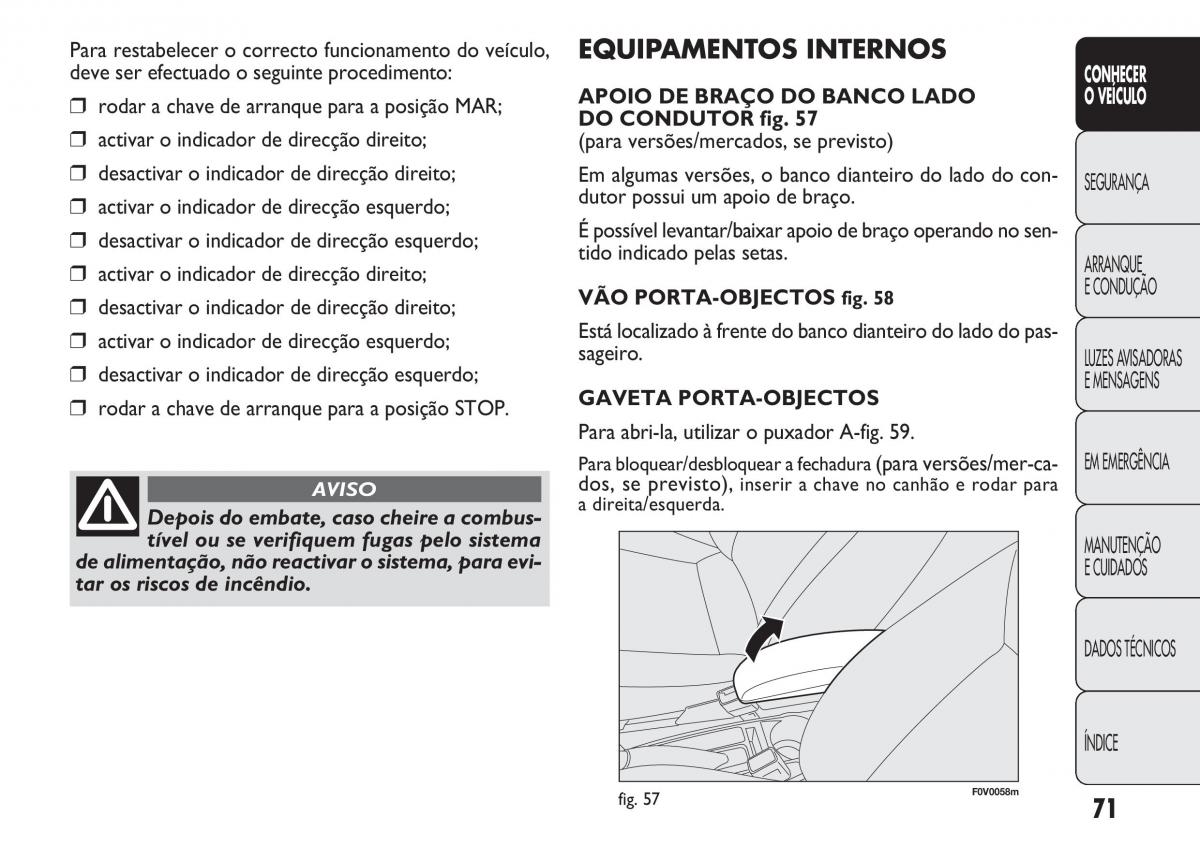 Fiat Doblo II 2 manual del propietario / page 75