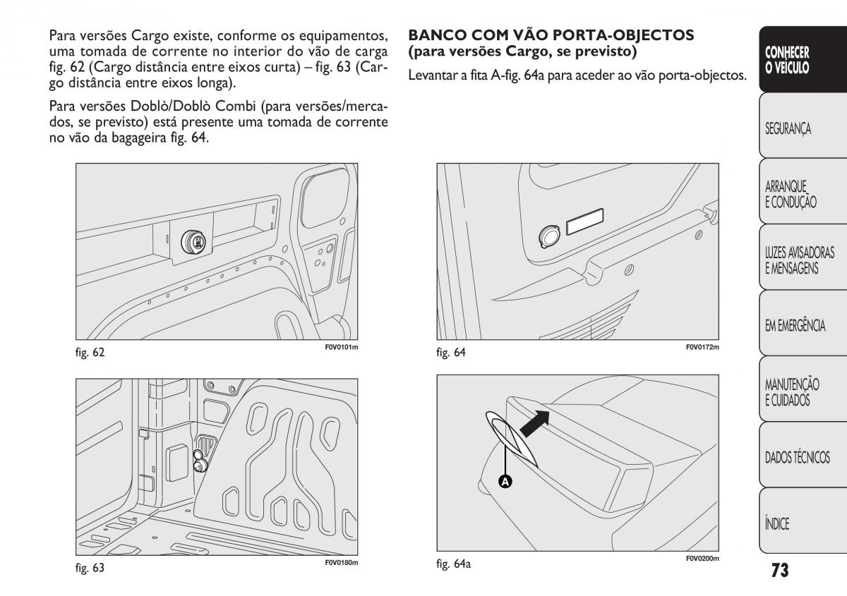 Fiat Doblo II 2 manual del propietario / page 77