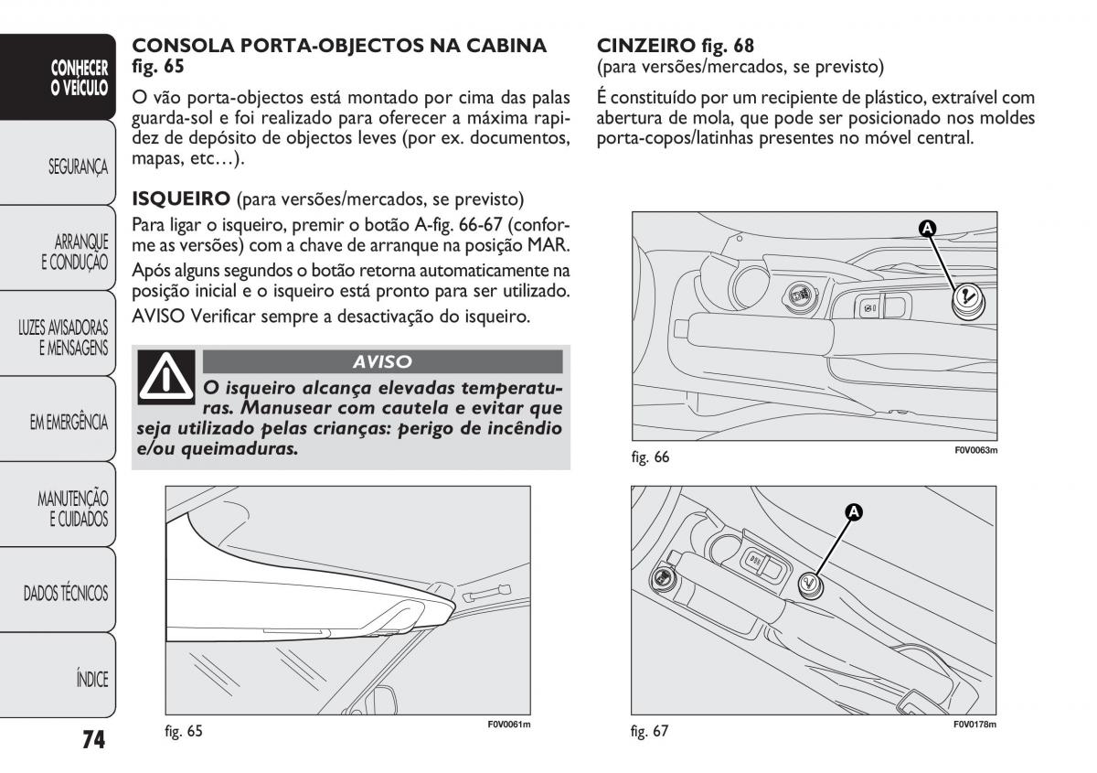 Fiat Doblo II 2 manual del propietario / page 78