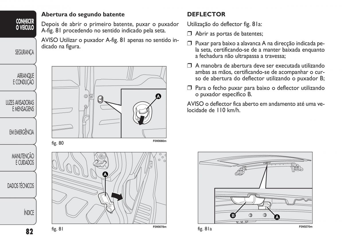 Fiat Doblo II 2 manual del propietario / page 86