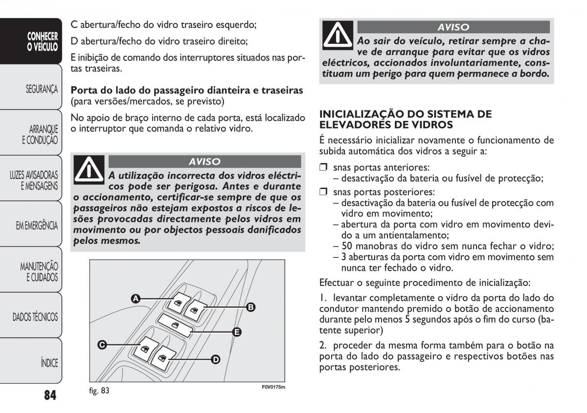 Fiat Doblo II 2 manual del propietario / page 88