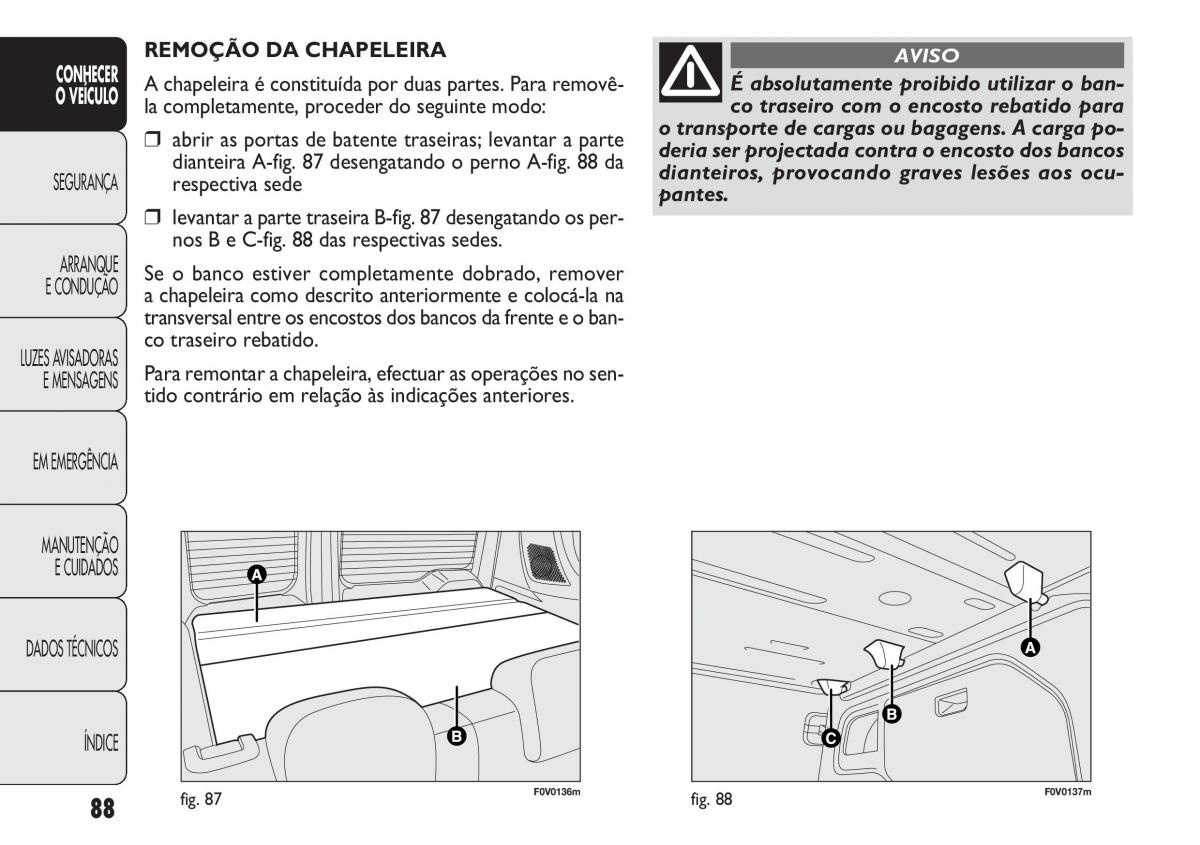 Fiat Doblo II 2 manual del propietario / page 92