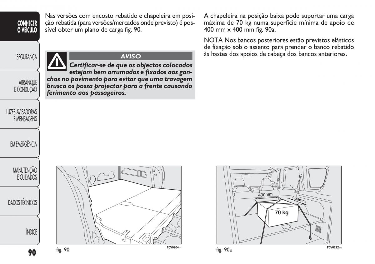 Fiat Doblo II 2 manual del propietario / page 94