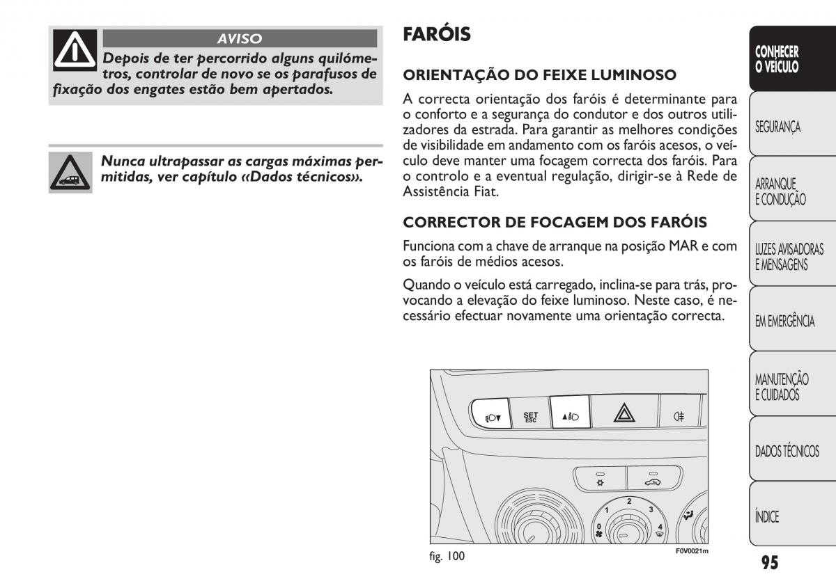 Fiat Doblo II 2 manual del propietario / page 99