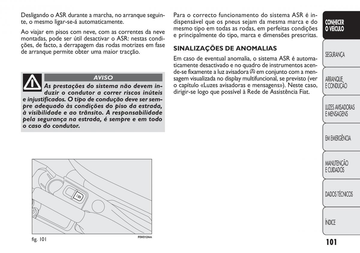 Fiat Doblo II 2 manual del propietario / page 105