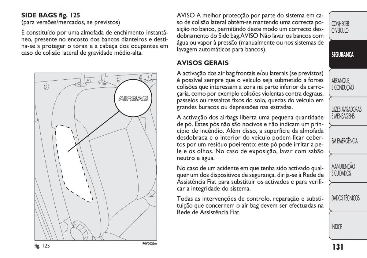 Fiat Doblo II 2 manual del propietario / page 135