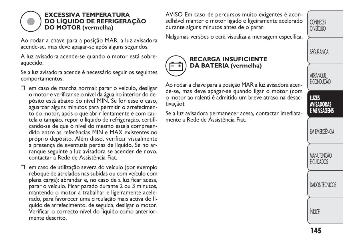 Fiat Doblo II 2 manual del propietario / page 149