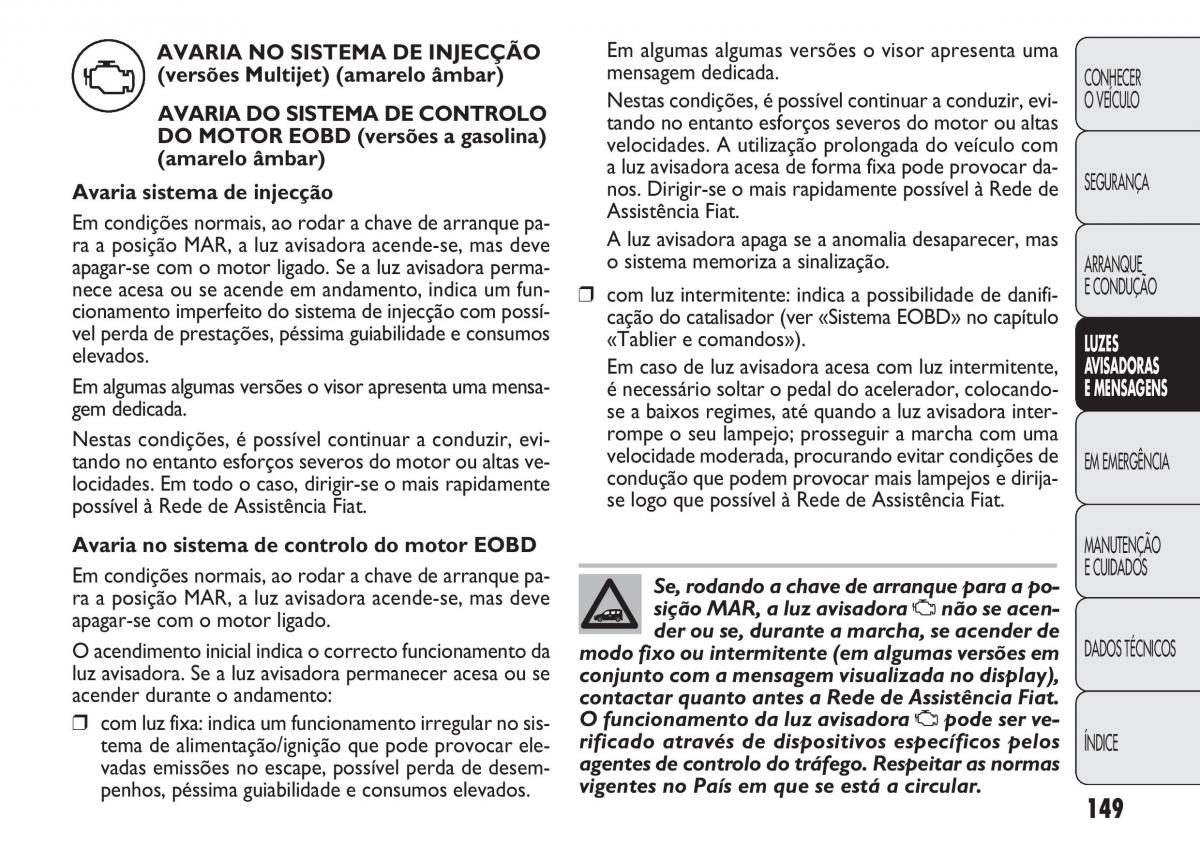 Fiat Doblo II 2 manual del propietario / page 153