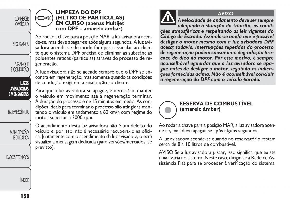 Fiat Doblo II 2 manual del propietario / page 154